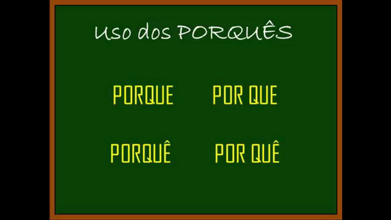 Uso dos PORQUÊS MACETE Dicas Aulas Concursos