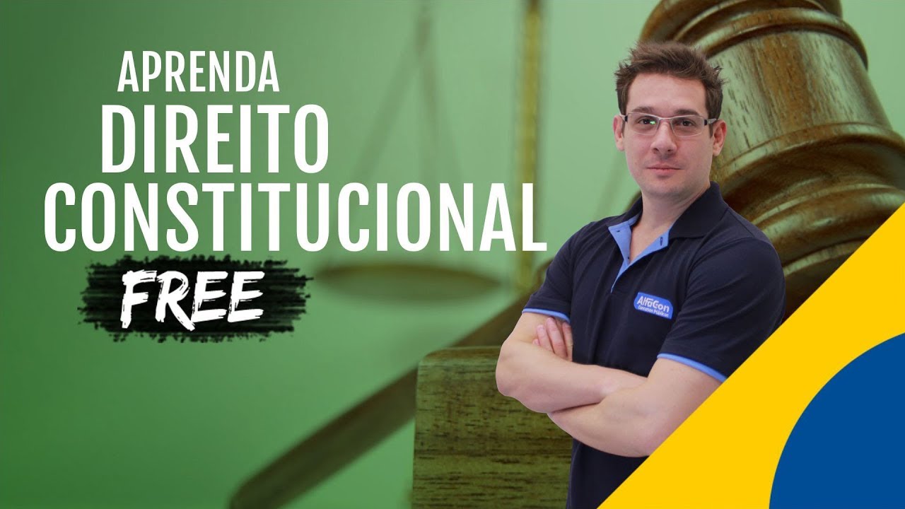 Aula Gratuita - Aprenda Direito Constitucional - AO VIVO - AlfaCon Concursos Públicos