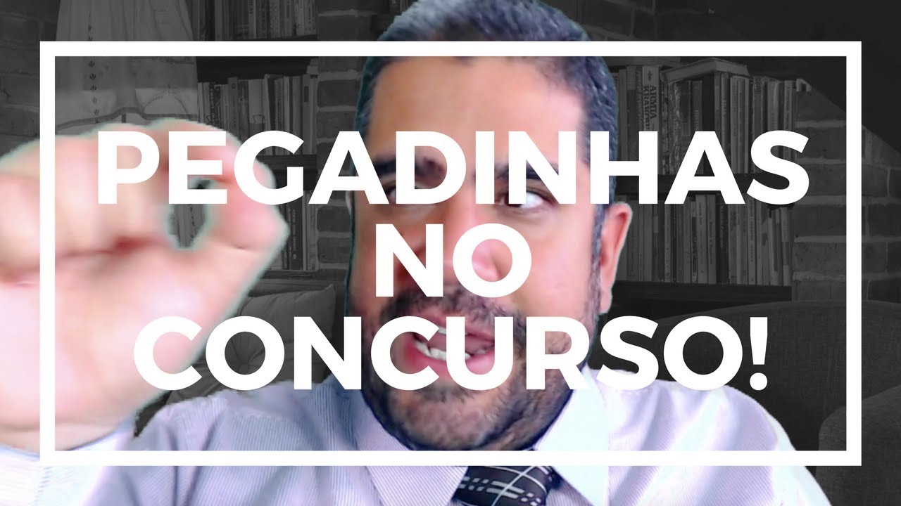 Como não cair pegadinhas?