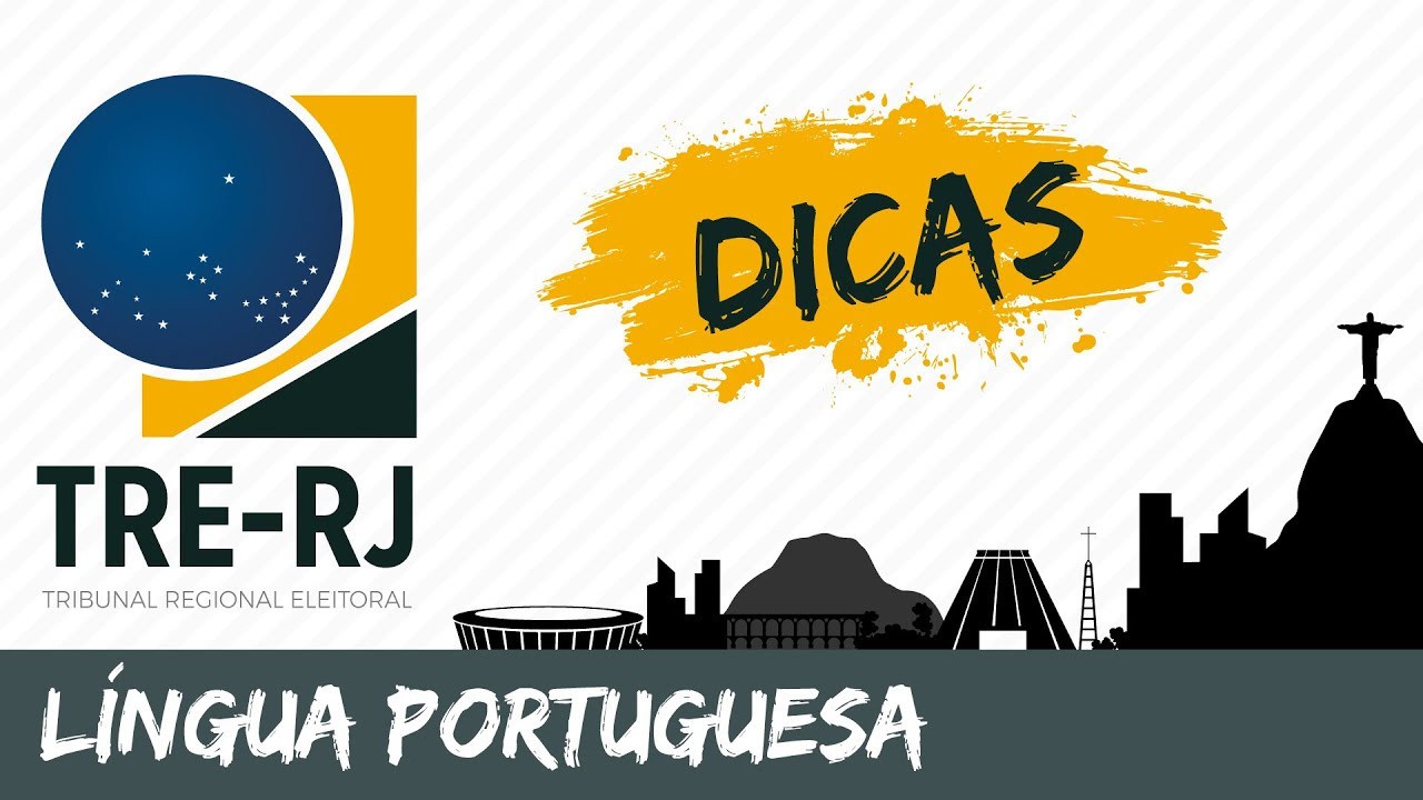 Dicas TRE RJ - Língua Portuguesa - Janaína Arruda - AlfaCon Concursos Públicos