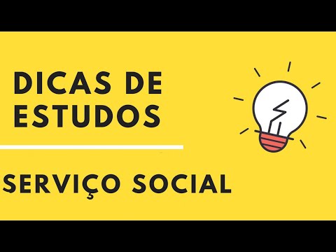 Dicas de estudos para concursos - Serviço Social