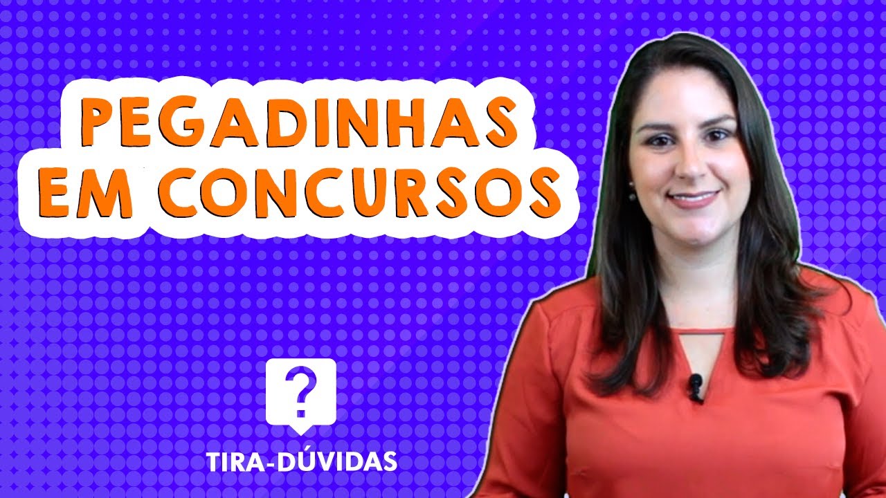 Dicas para não cair nas "pegadinhas" de concursos públicos