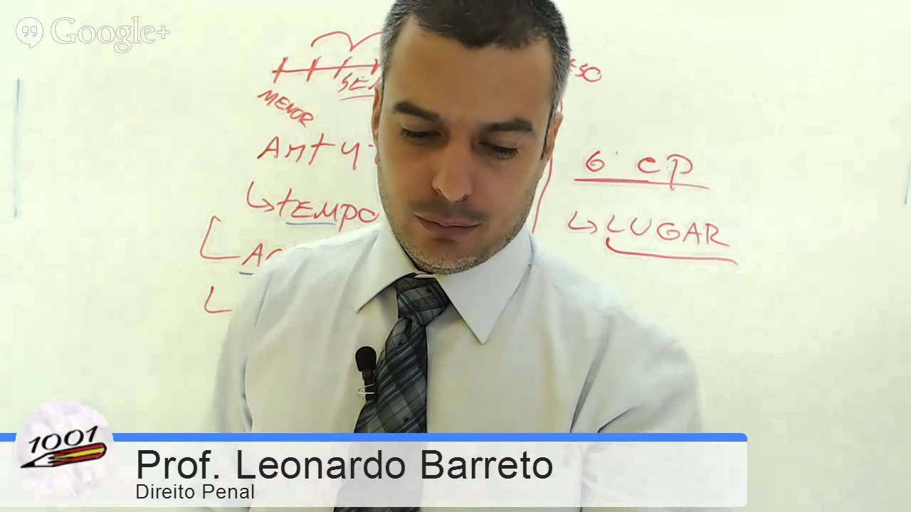 Direito Penal para Concurso Público da Polícia Federal CESPE - AULA 1 - Prof. Leonardo Barreto
