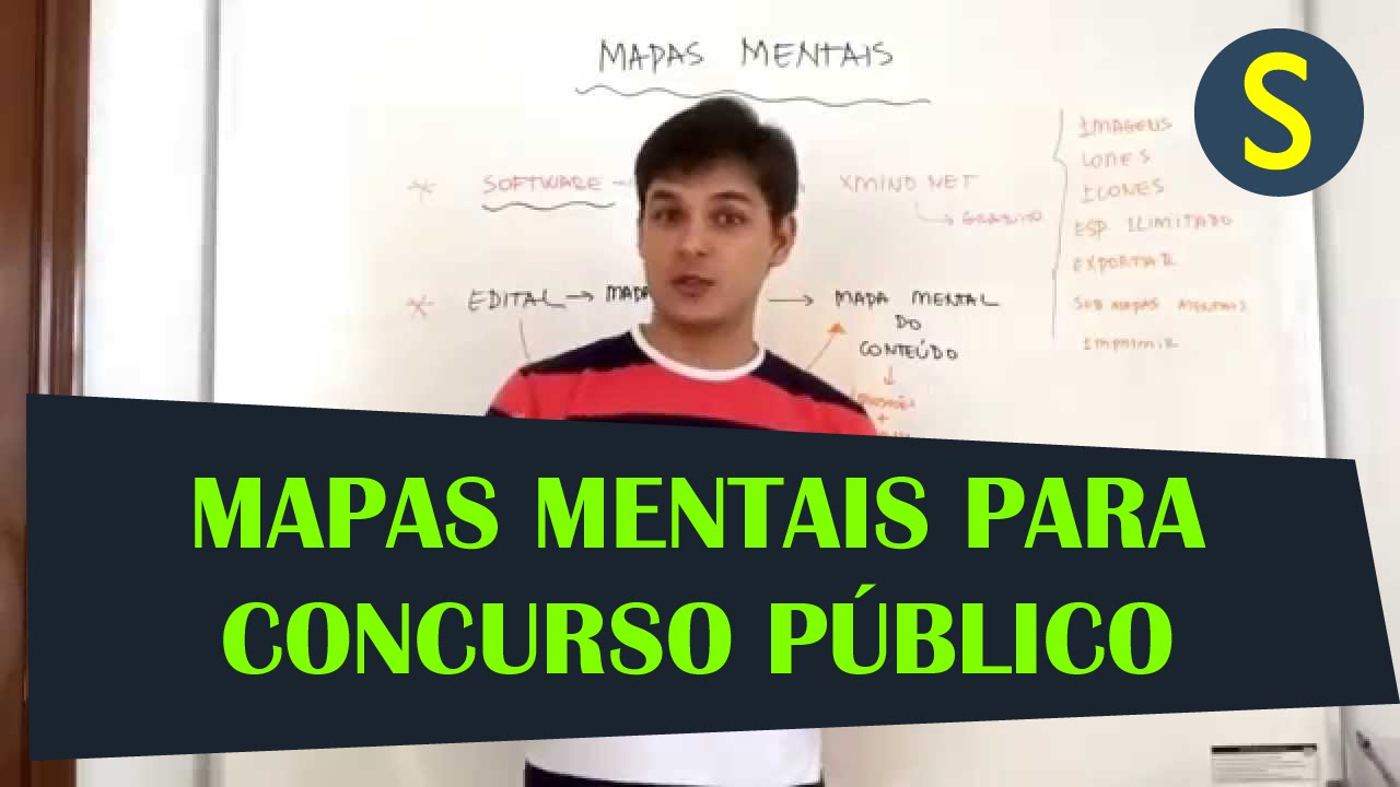 Mapas mentais para concursos públicos - Concursos Cespe; Dicas