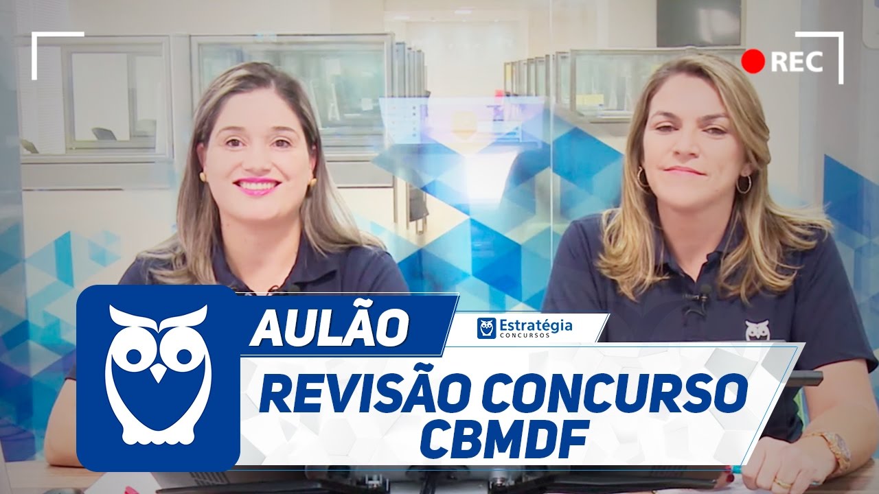 Revisão de Fisioterapia para Concurso CBMDF | Ao Vivo