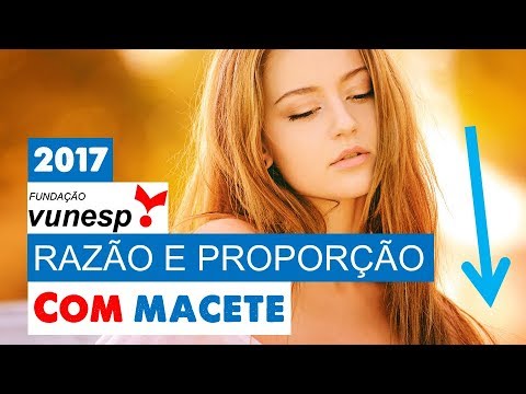 Vunesp 2017 Razão e Proporção Macete questão de concurso público matemática #matemática #matematica