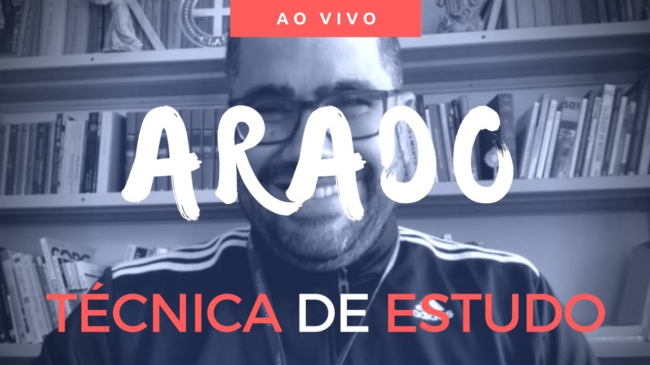 Ao vivo: Técnica de estudo para concurso Arado / Estudo Reverso