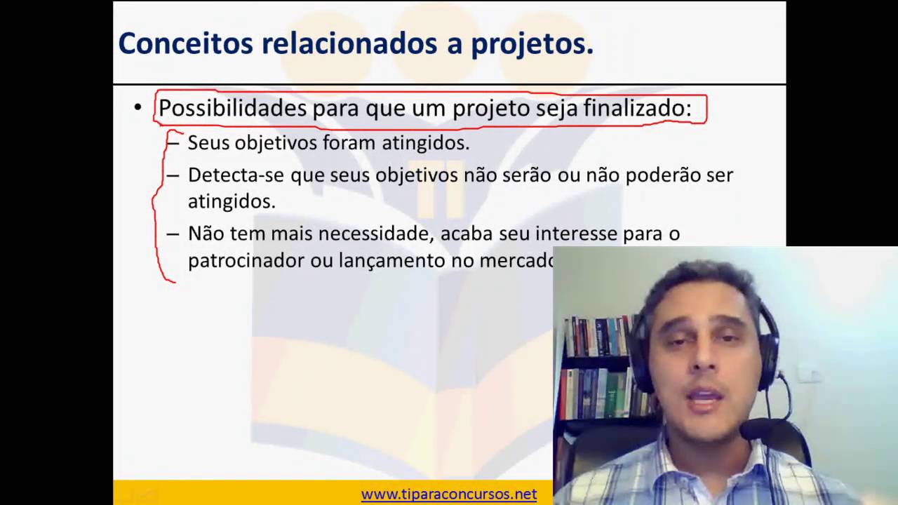Curso Completo de Gerenciamento de Projetos para Concursos - Aula 02 - Conceitos