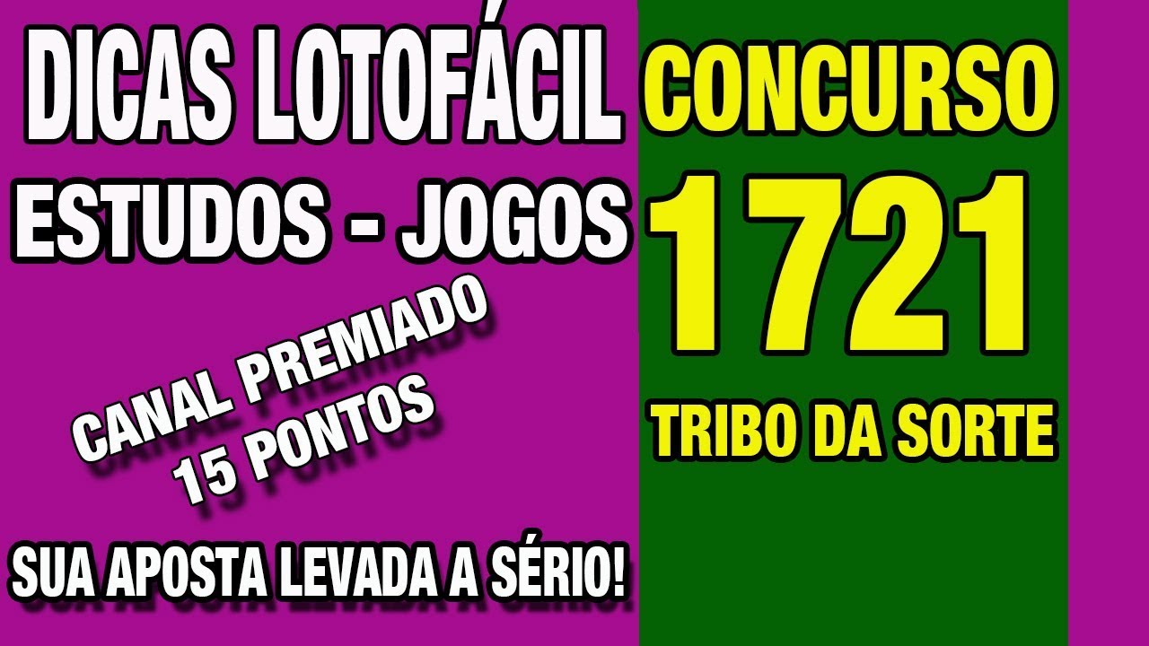 Matriz Jogue Fácil - LOTOFÁCIL - Tribo da Sorte Lotofácil