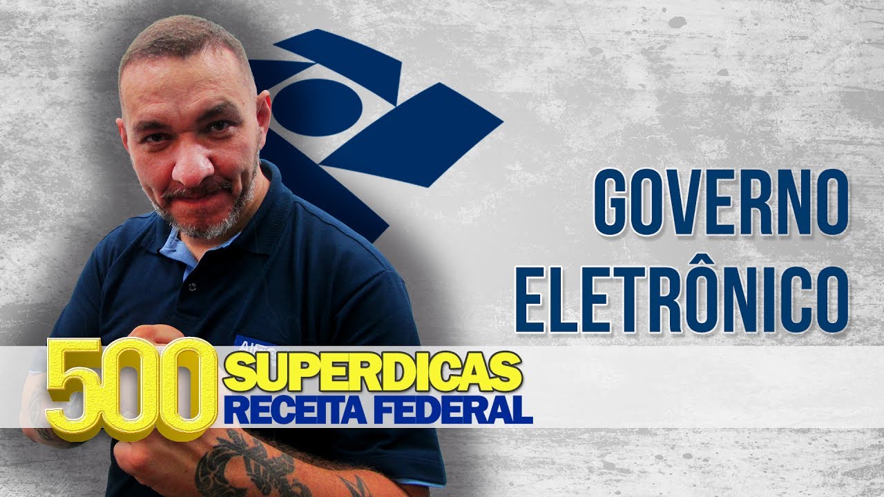 💊 Administração - Governo Eletrônico - Dica nº 105 - Receita Federal - AlfaCon Concursos Públicos