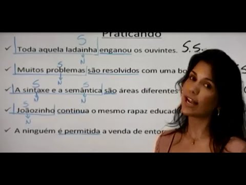 Aula da Rafa # Tipos de Sujeito (Português Para Concurso)