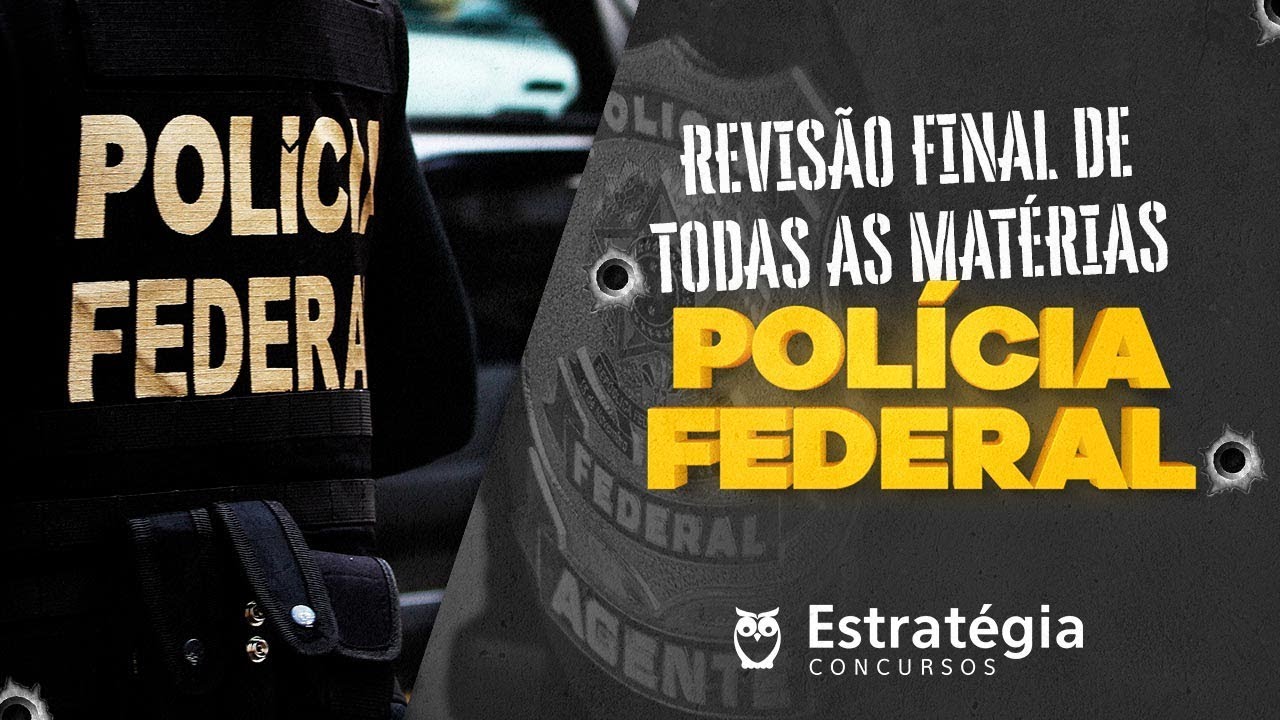 Concurso Polícia Federal: Revisão Completa de Estatística