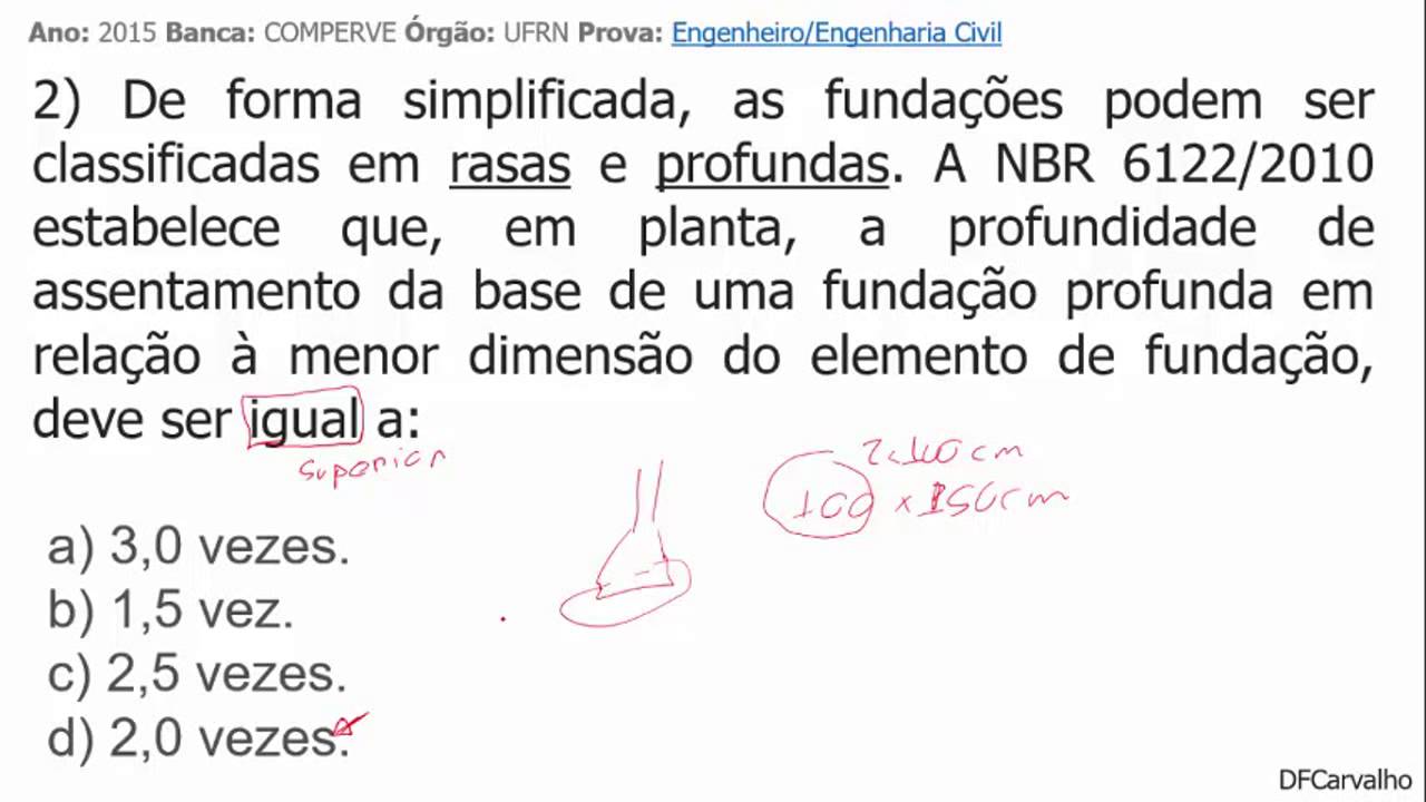 Curso de Fundações para Concursos - Aula 02