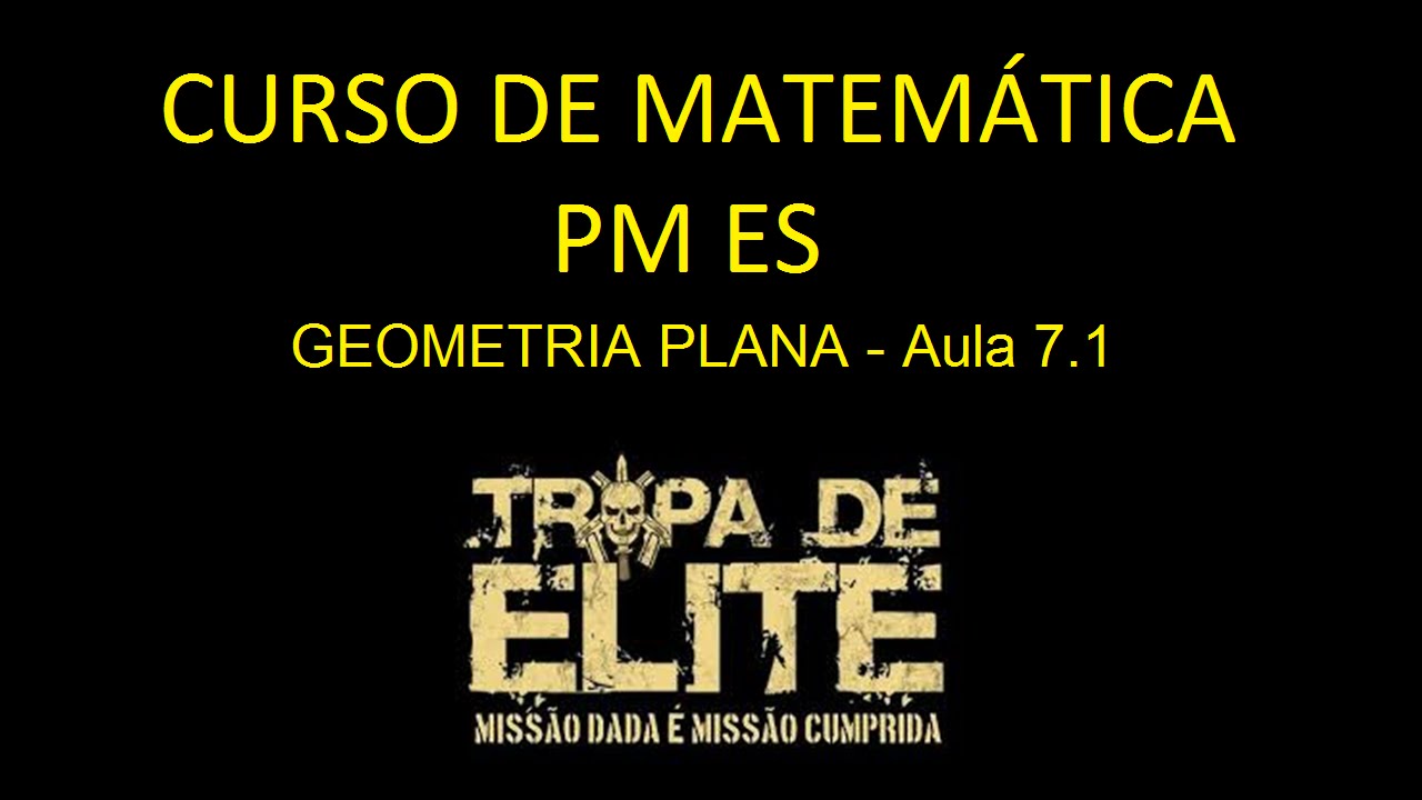 Geometria Plana - Questões de Concursos - Aula 7 - Parte 01