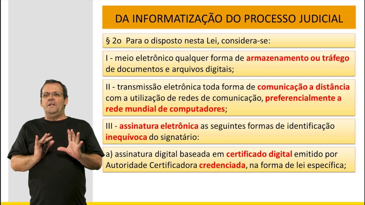 Lei 11.419 para TJMG 2017 - Informatização Processo Judicial - Aula 01 - Mentor Concursos