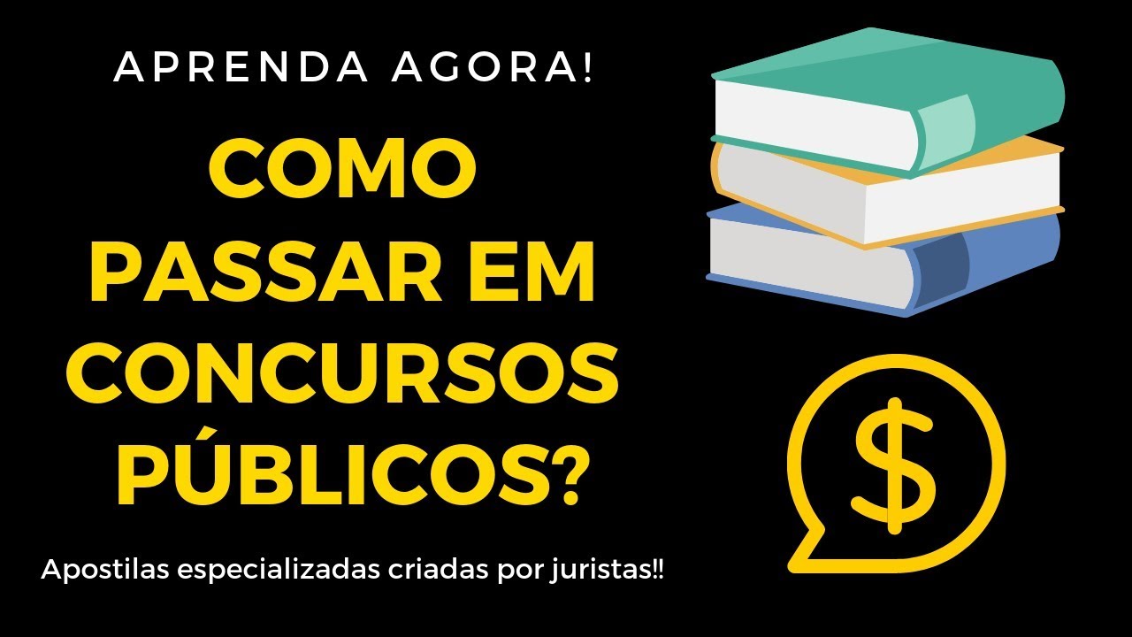 Como Passar em Concursos Públicos | Apostilas e Dicas | Aprovei em Concurso Público