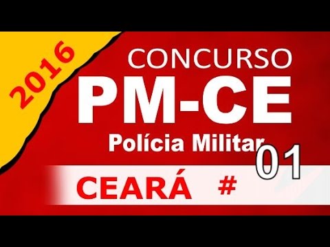 Concurso Polícia Militar do Ceará PM CE 2016 - Informática Aula 1