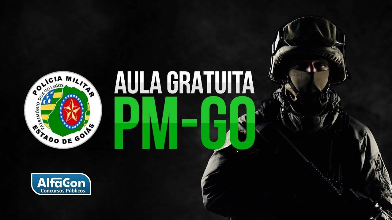 Aula Gratuita - PM GO - Direito Constitucional - Adriane Fauth - AlfaCon Concursos Públicos