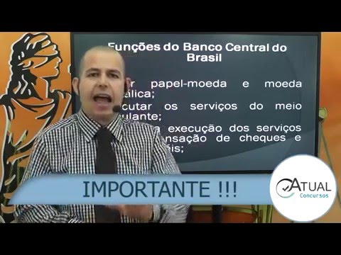 Conhecimentos Bancários - Aula 2 - Atual Concursos - Super aula!