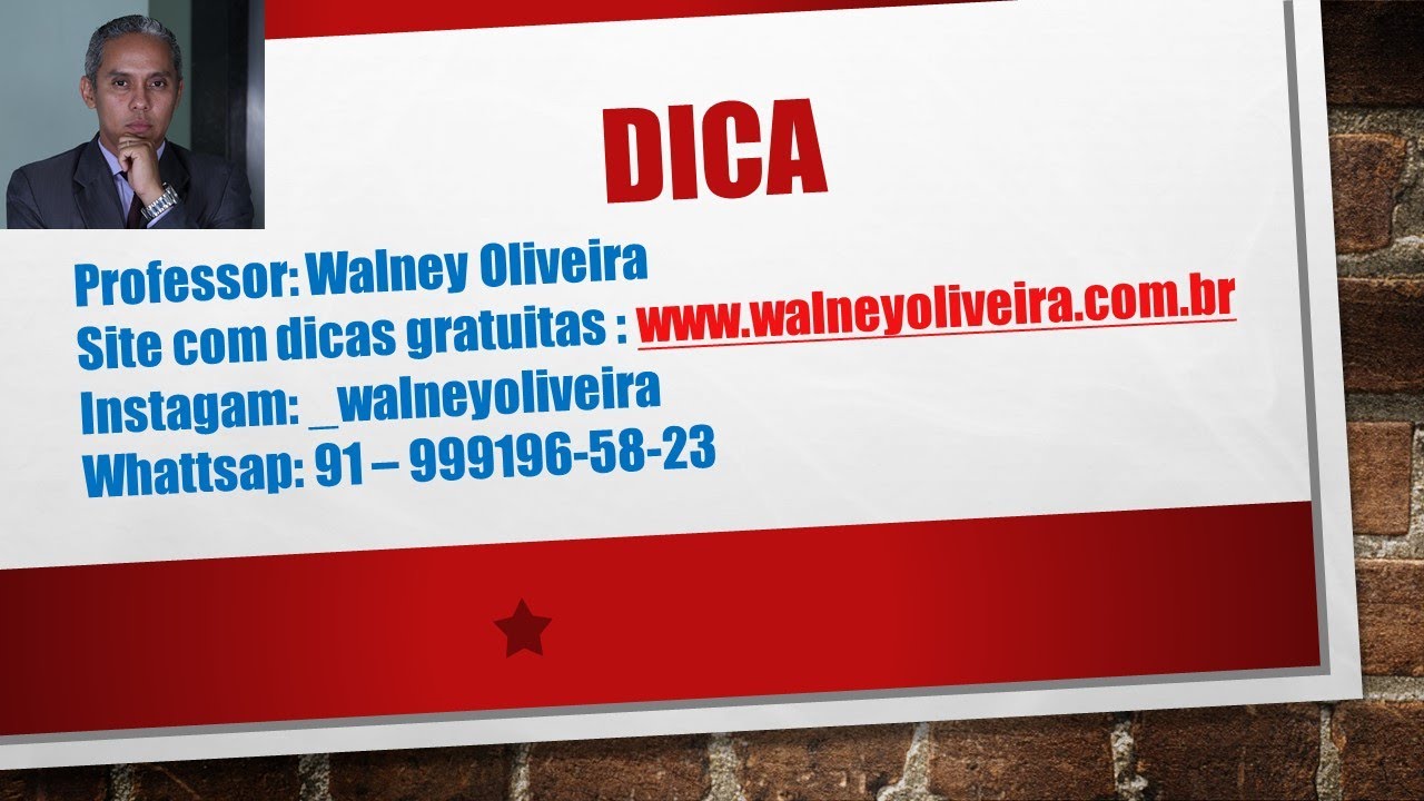 DICA SEDUC PARÁ AULAO MACETE RJU ECA WALNEY OLIVEIRA