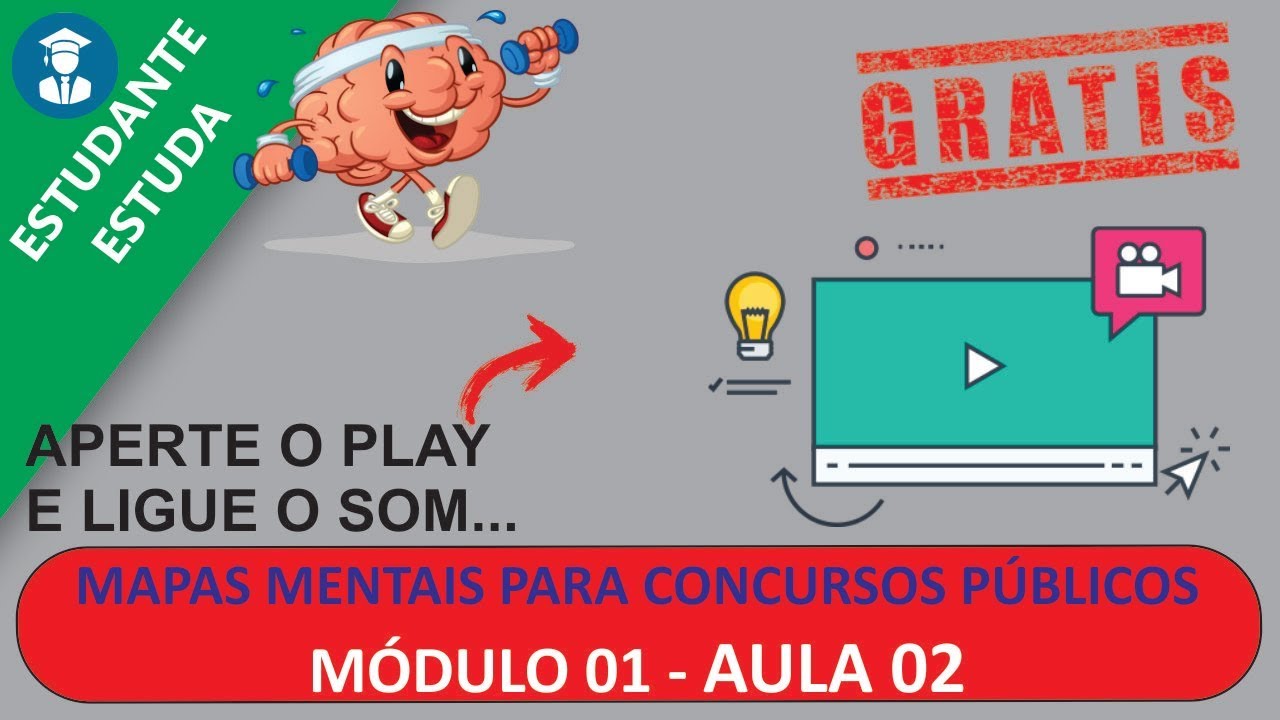 MÓDULO 01 - AULA 02 - CURSO MAPAS MENTAIS PARA CONCURSOS