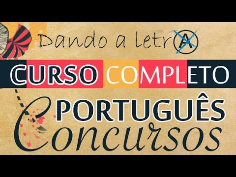 Português p Concursos - Aula 2 - P1 - Morf - Classificação Verbal