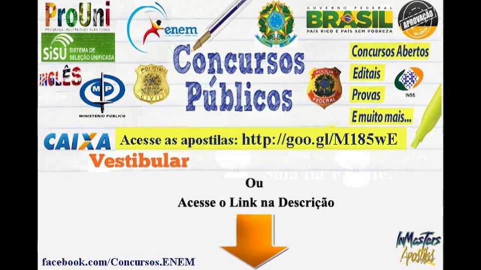 Apostilas para Concursos Abertos (Apostilas Atualizadas - Digitais e Impressas)