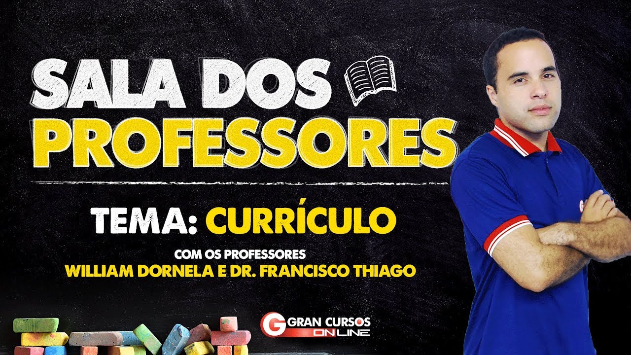 Sala dos professores | Currículo