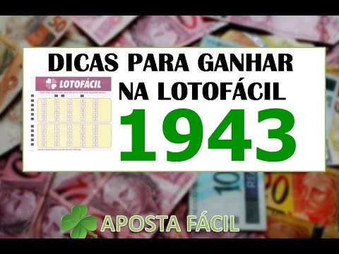DICAS PARA LOTOFACIL CONCURSO 1943