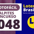 LOTOFACIL 2048 DICAS E PALPITES PARA O PROXIMO CONCURSO