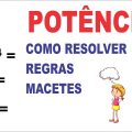 POTENCIA / COMO RESOLVER / REGRAS E MACETES #macete #potencia #matematica #concurso