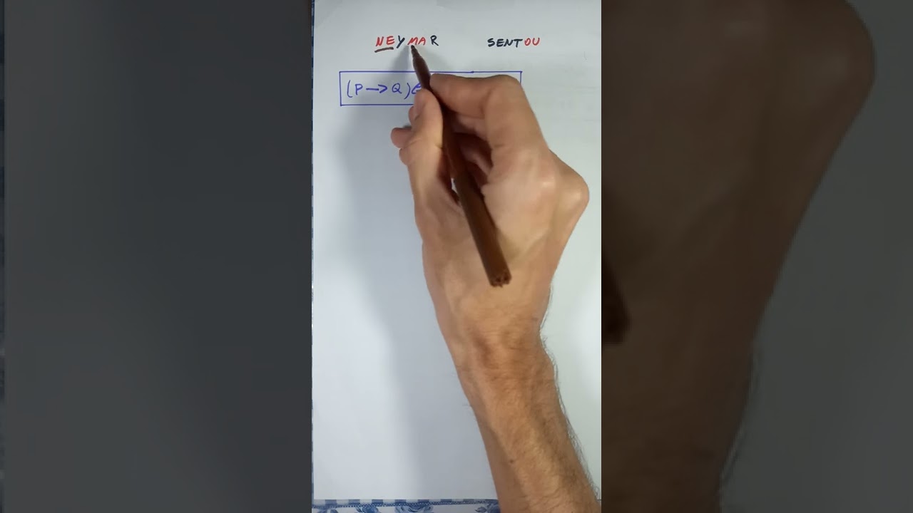 Macete de equivalência lógica para concurso #shorts