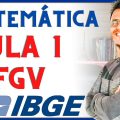 Concurso IBGE 2022 - Matemática para recenseador Números Inteiros FGV | Censo demográfico 2020/2022