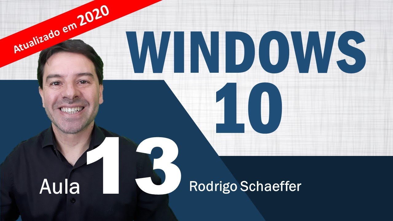 Windows 10 para concursos 2020 - Aula 13 de informática