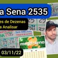 Dicas e Sugestões para Mega Sena 2535. Análise de Dezenas