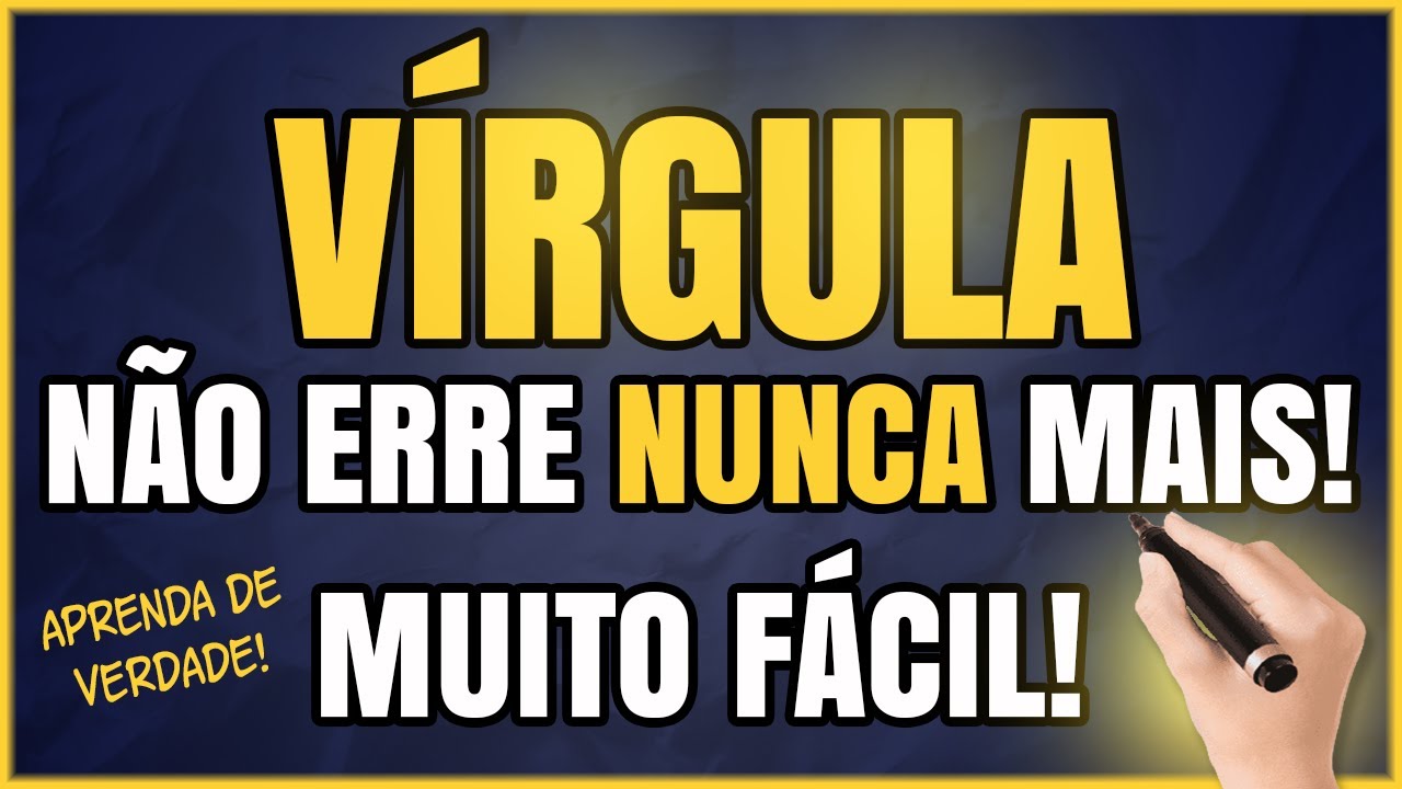 Vírgula Depois De Agradecimento - FDPLEARN
